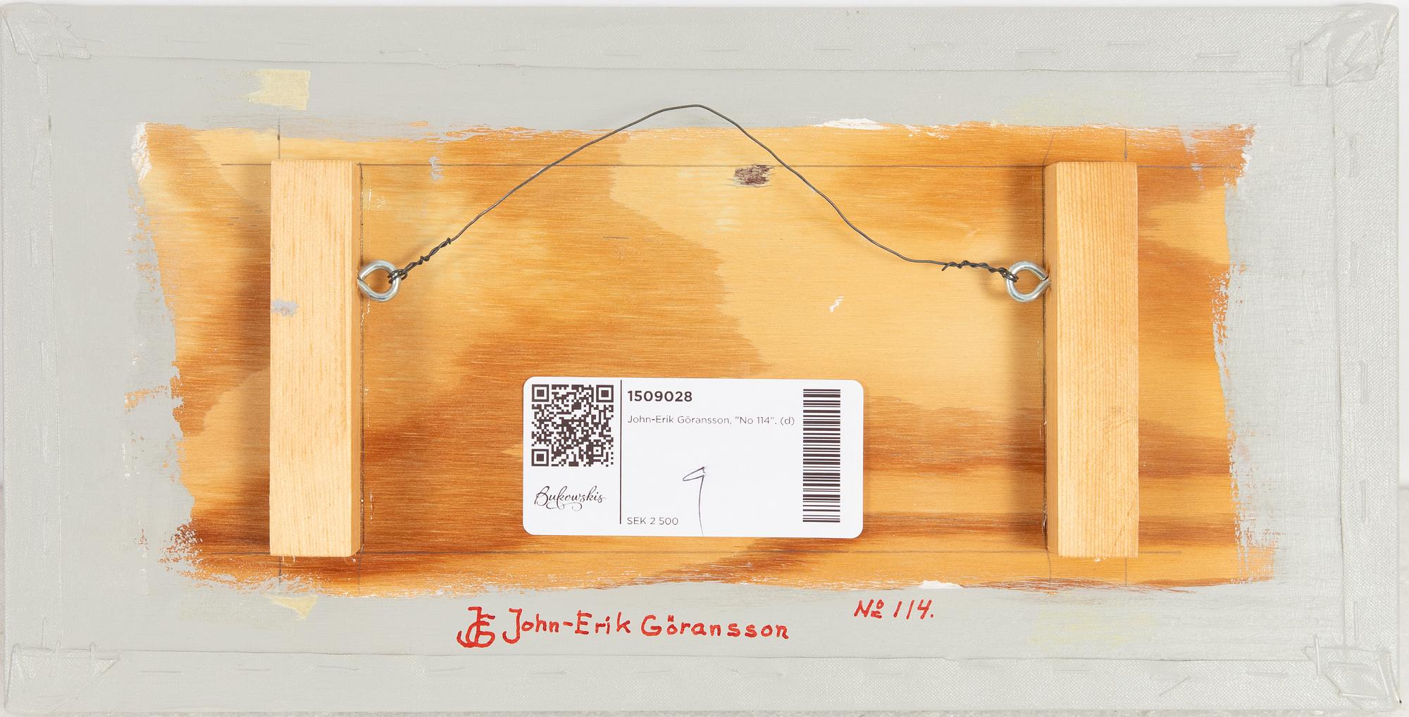 John-Erik Göransson, "No 114".
