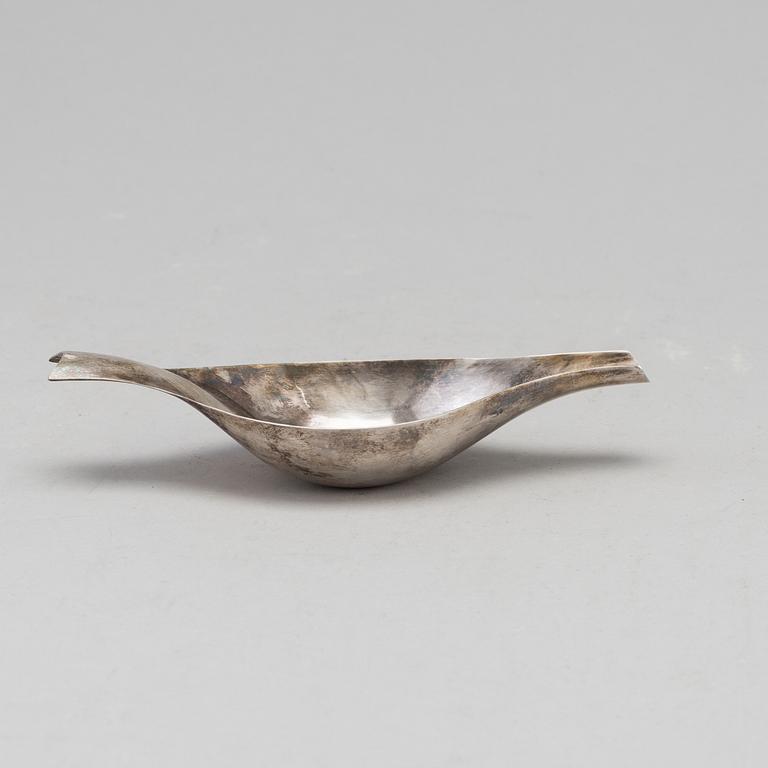 TAPIO WIRKKALA, a silver bowl from Nestor Westerback, Helsinki, Finland, 1954.