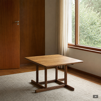 Børge Mogensen, a coffee table, model 271, Fredricia Stolefabrik, Denmark, 1950s/60s.