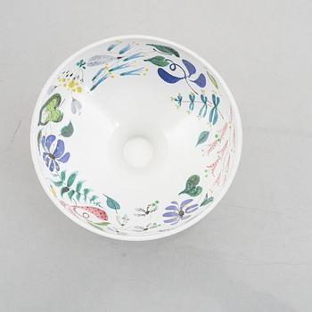 Stig Lindberg, a faience bowl, Gustavsbergs Studio, 1940's/50's.