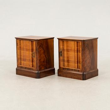 Bedside Tables, a Pair, Art Deco, First Half of the 20th Century.