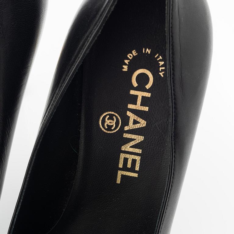 Chanel, pumps, storlek 36.