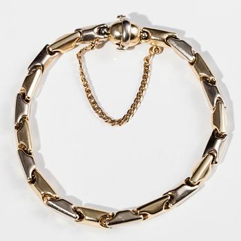 ARMBAND, 14K guld, finska kontrollstämplar 2000. Vikt 13,7 g.