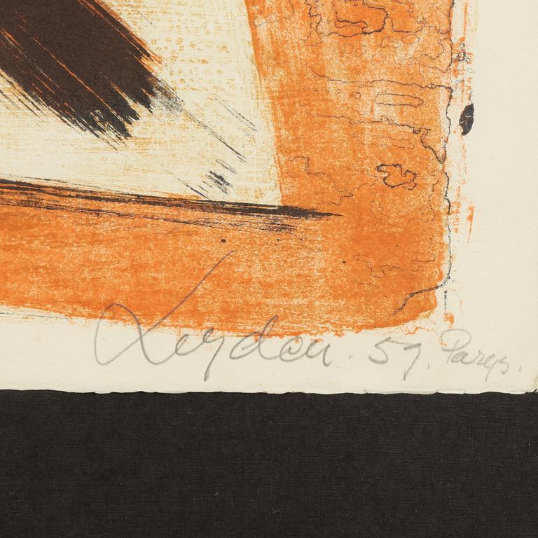 Ernst van Leyden, Abstract composition.