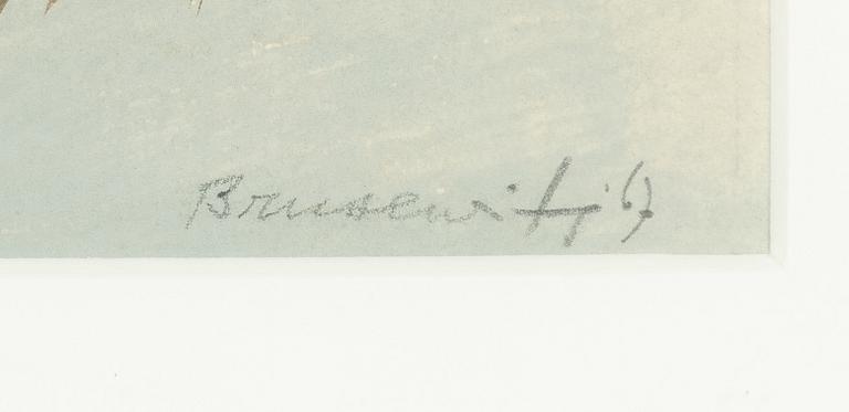 Gunnar Brusewitz, Moose hunting with a bow.