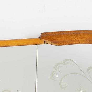A Swedish Modern mirror, 1940's.