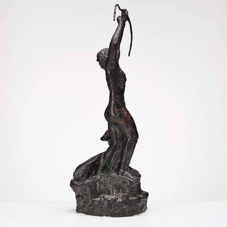 CARL FRISENDAHL, bronze sculpture, signed C. Frisendahl.