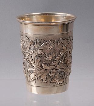 BÄGARE, sterlingsilver, barockstil. Svenska Importstämplar, 1900-tal.