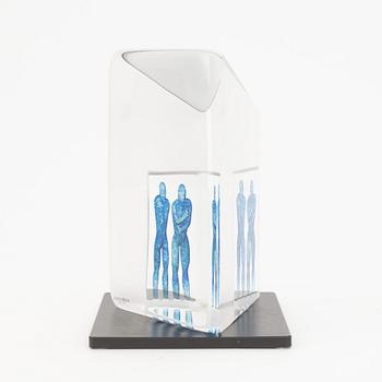 Bertil Vallien, glasskulptur, Kosta.