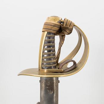 Saber, Swedish, 1854  cavalry, pattern. with scabbard.