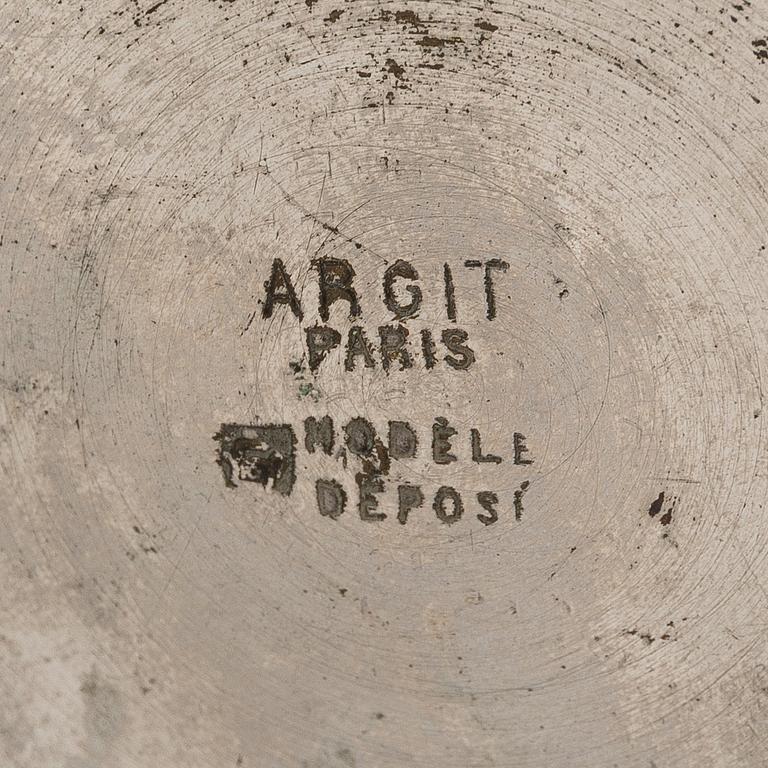 Champagne cooler, Pol Roger, Argit, France 1930s.