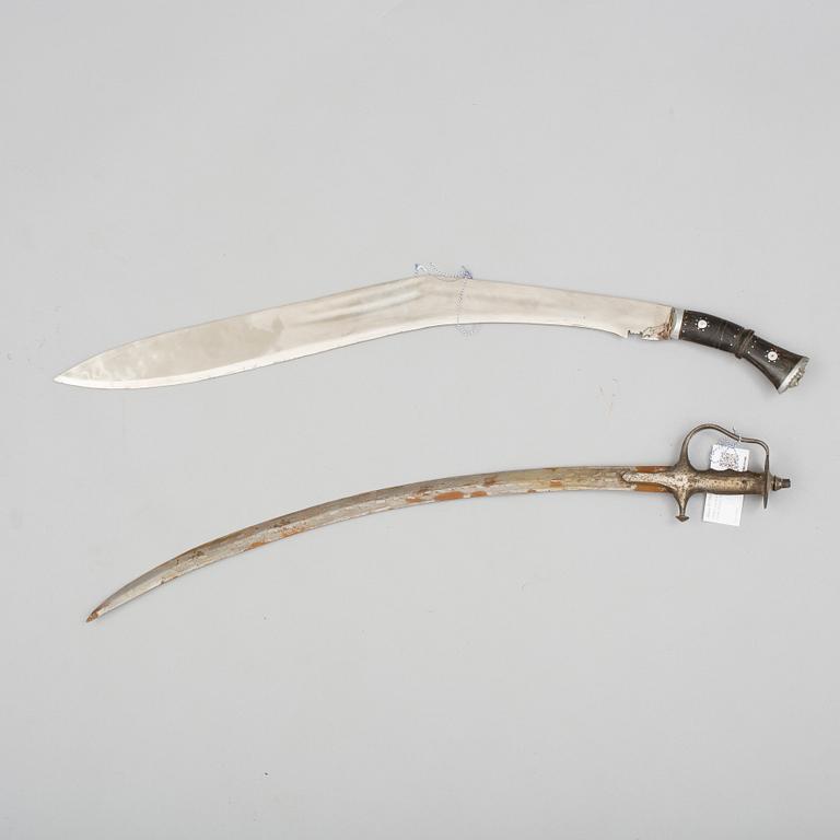 SABEL samt KUKRI, bland annat Indien, 1900-tal.