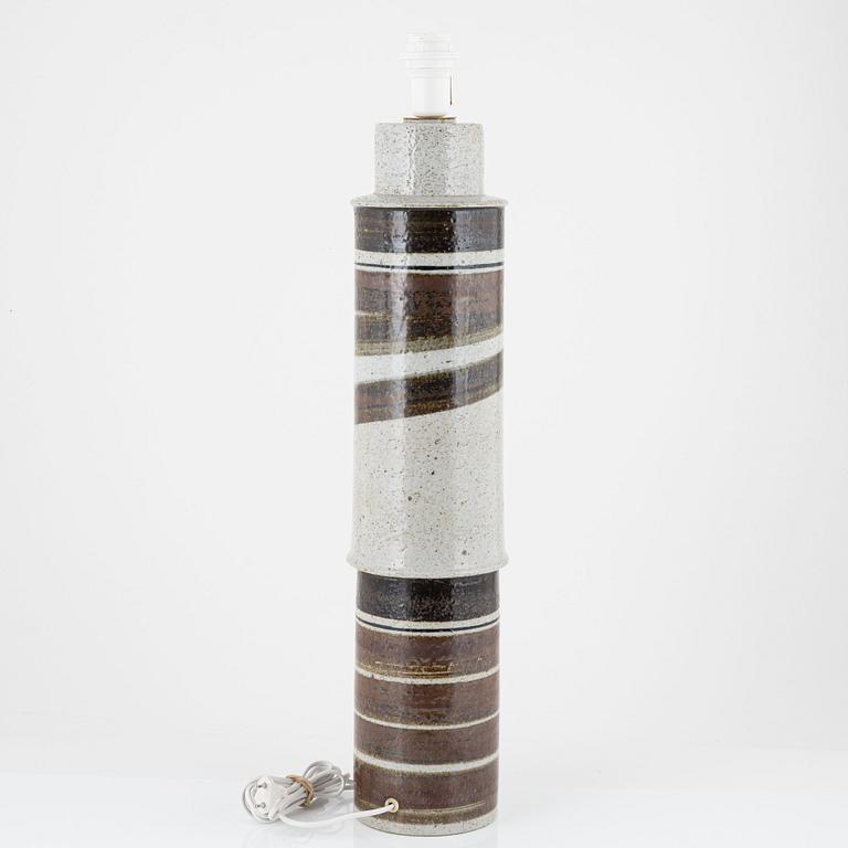 Inger Persson, golvlampa, stengods. Rörstrand.