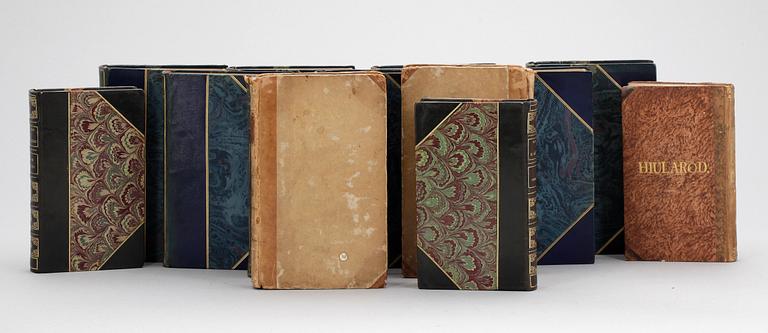 BOKPARTI, 13 delar, lyrik/drama, bla "Théatre complet de Molière", Paris tidigt 1900-tal.