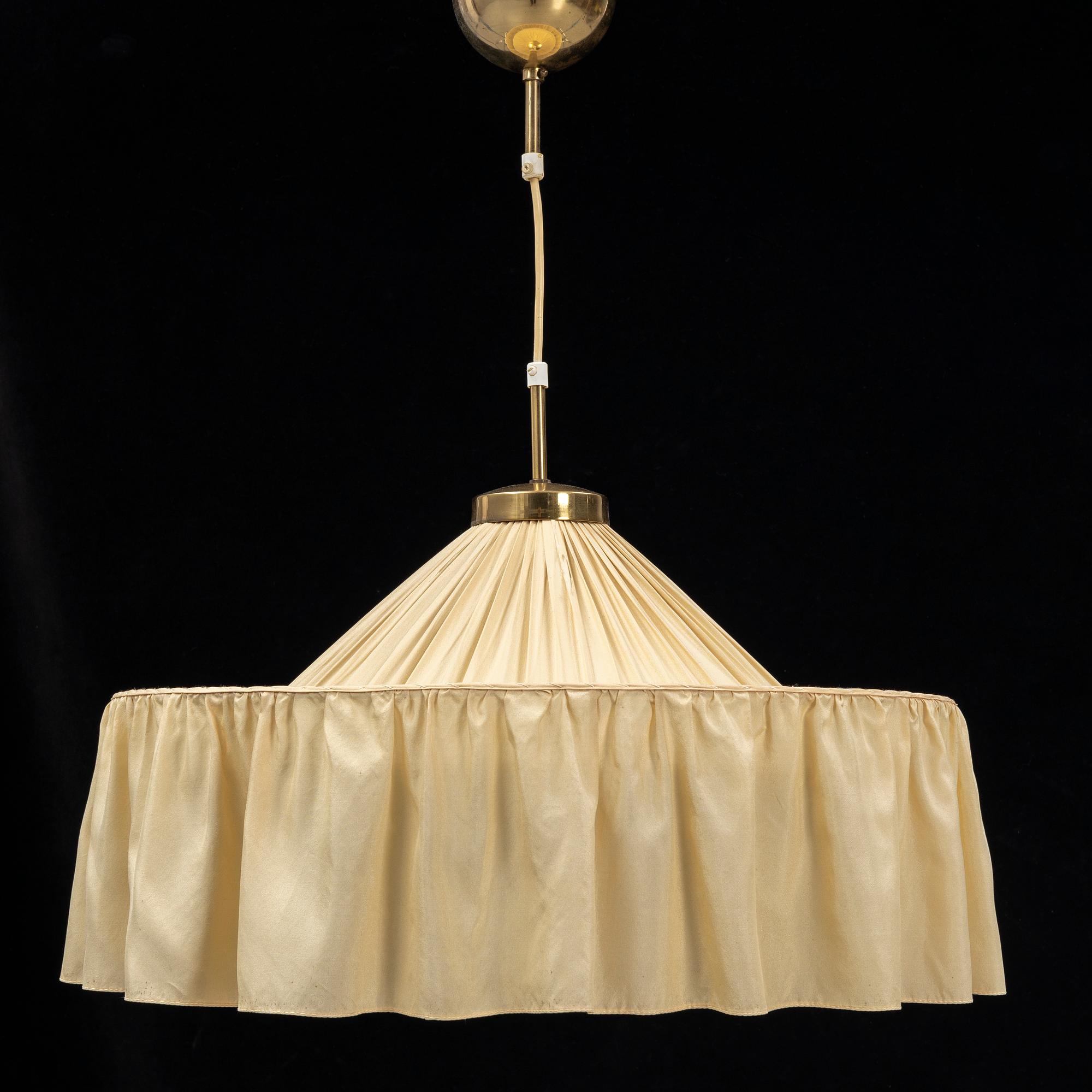 Josef Frank, a model '2560' ceiling lamp, Firma Svenskt tenn.