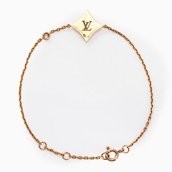 Louis Vuitton, armband, "Color Blossom BB Star", 18K roséguld, rosa pärlemor och en briljantslipad diamant.