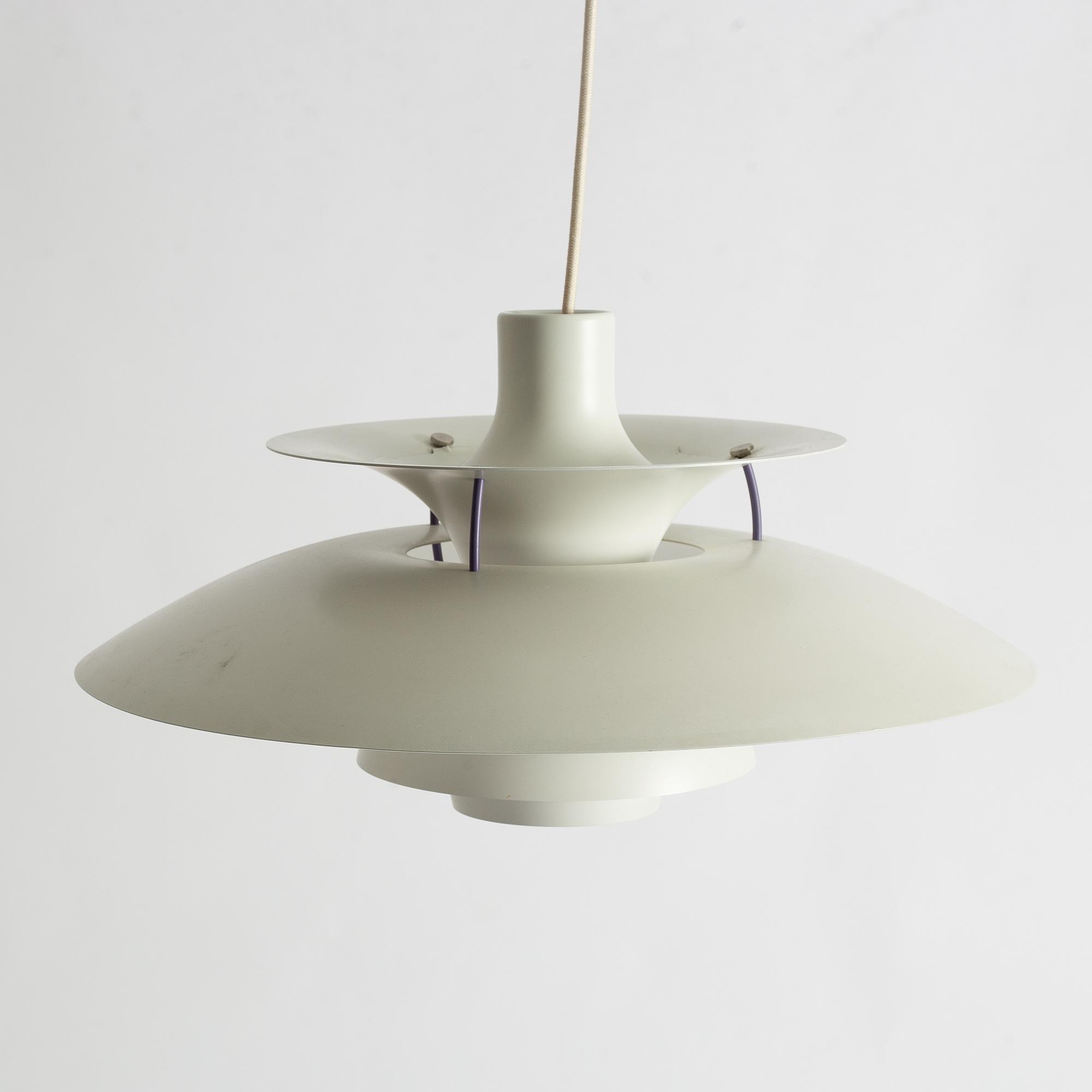 Poul Henningsen, a 'PH 5' ceiling lamp, Louis Poulsen, Denmark.