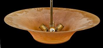 TAKARMATUR, Edward Hald, Orrefors, 1920/30-tal. H ca 55 cm.