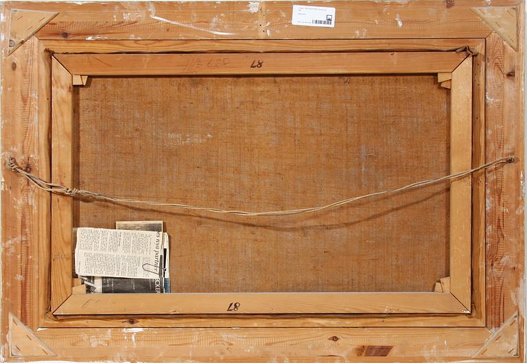 PER EKSTRÖM, olja på duk. Sign.