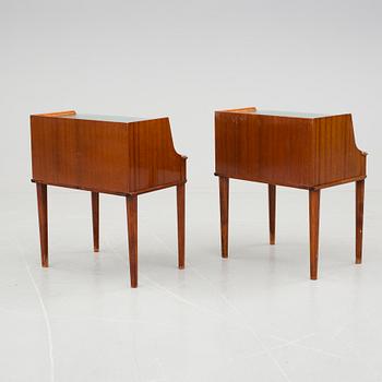 SÄNGBORD, ett par. 1950-tal.