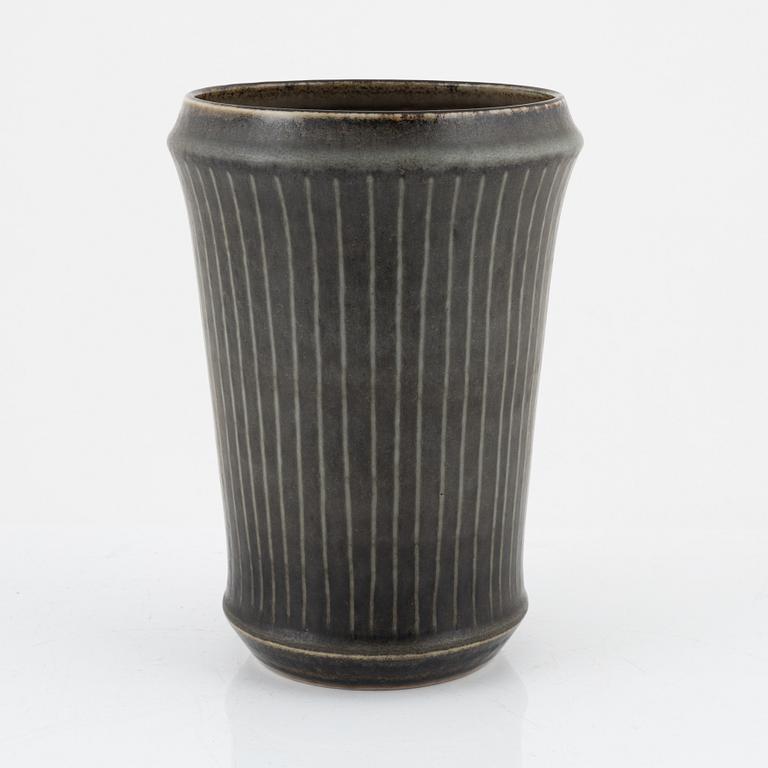 Carl-Harry Stålhane, a stoneware vase, Rörstrand Ateljé.