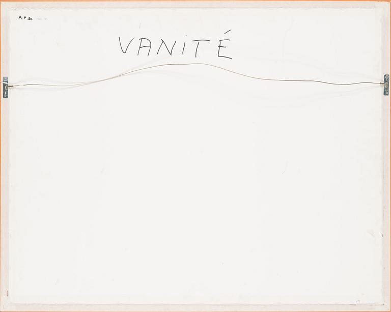 Max Papart,  "Vanité".