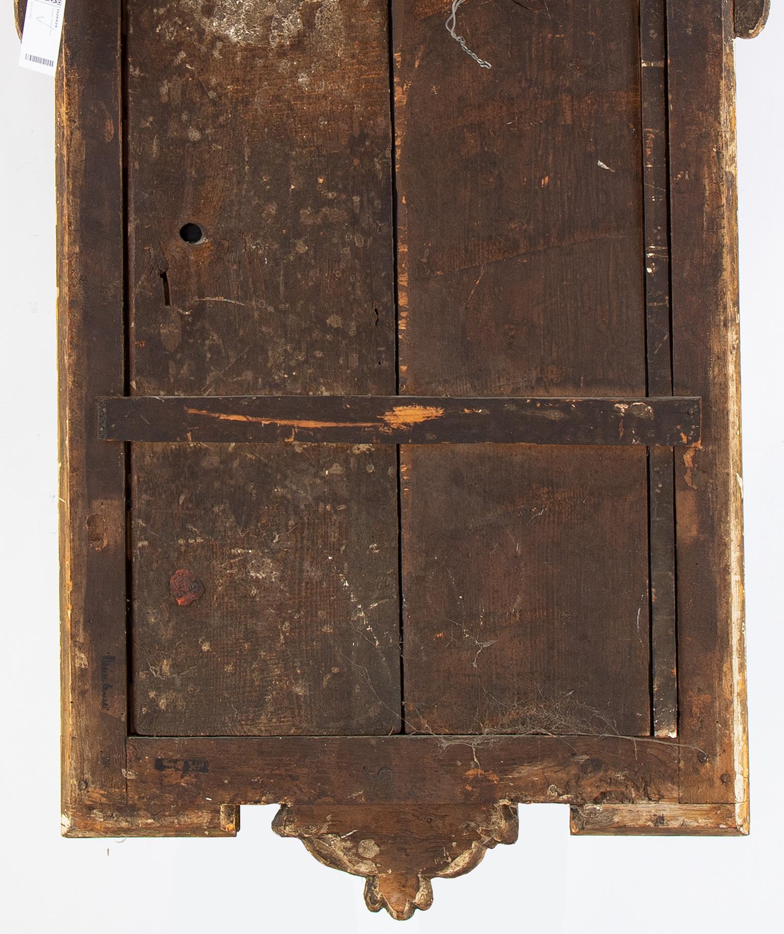 A Gustavian mirror, 1770's.