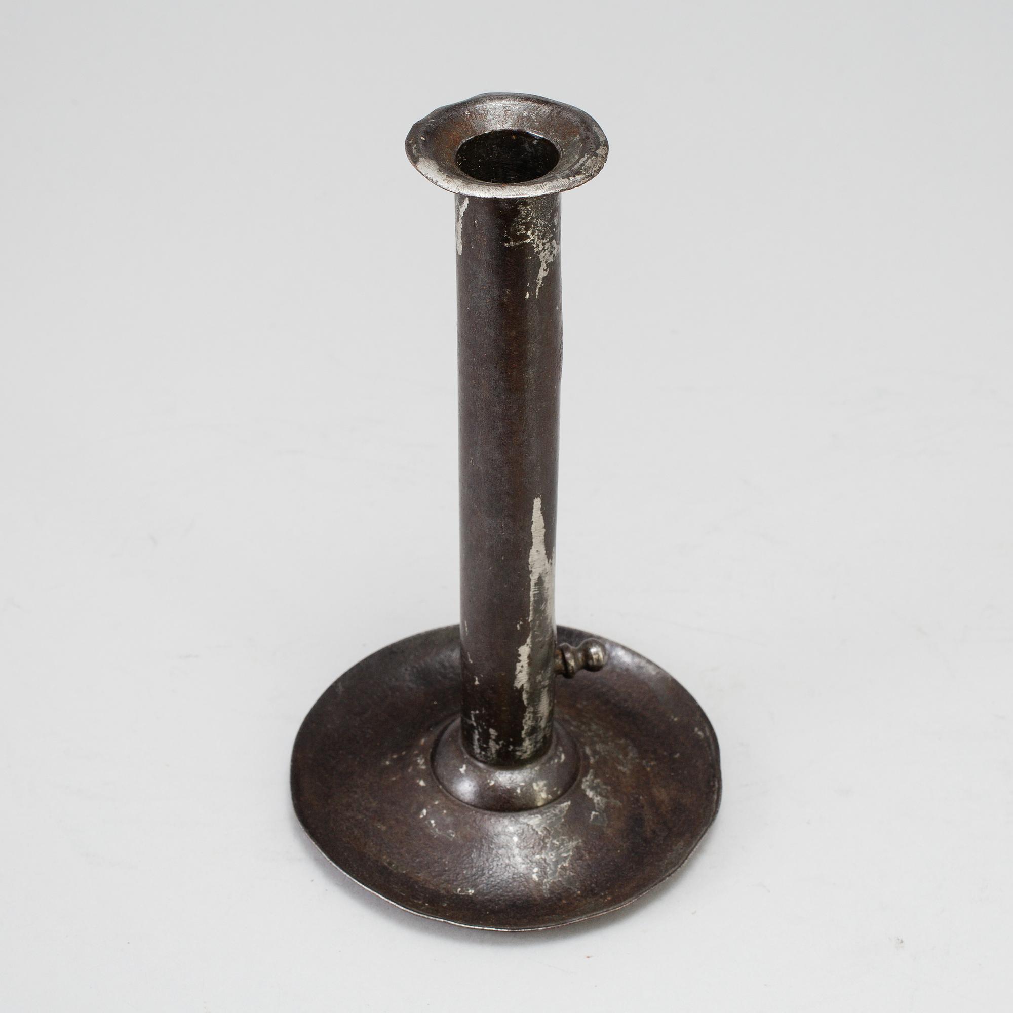 LJUSSTAKE, plåt, 1700-tal.