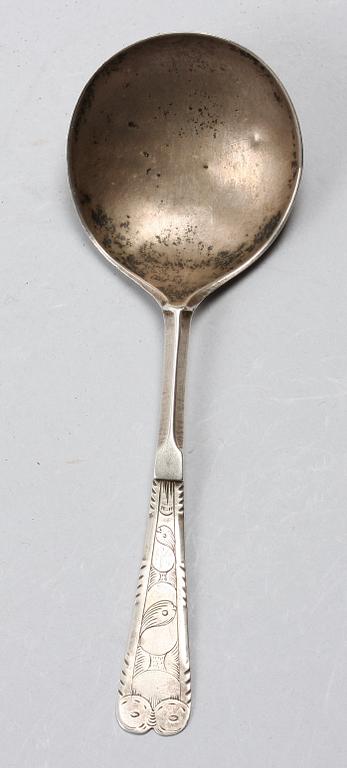 SKED, silver, Thomas Ronander, Visby, tidigt 1700-tal.