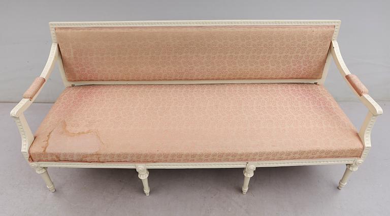 SOFFA, sengustaviansk, tidigt 1800-tal.