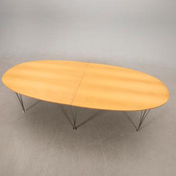 Piet Hein/Bruno Mathsson bord "Superelips" för Fritz Hansen sent 1900-tal.