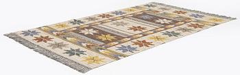 Märta Måås-Fjetterström, a carpet, 'Höstmattan', flat weave, c. 243 x 153 cm, signed MMF.