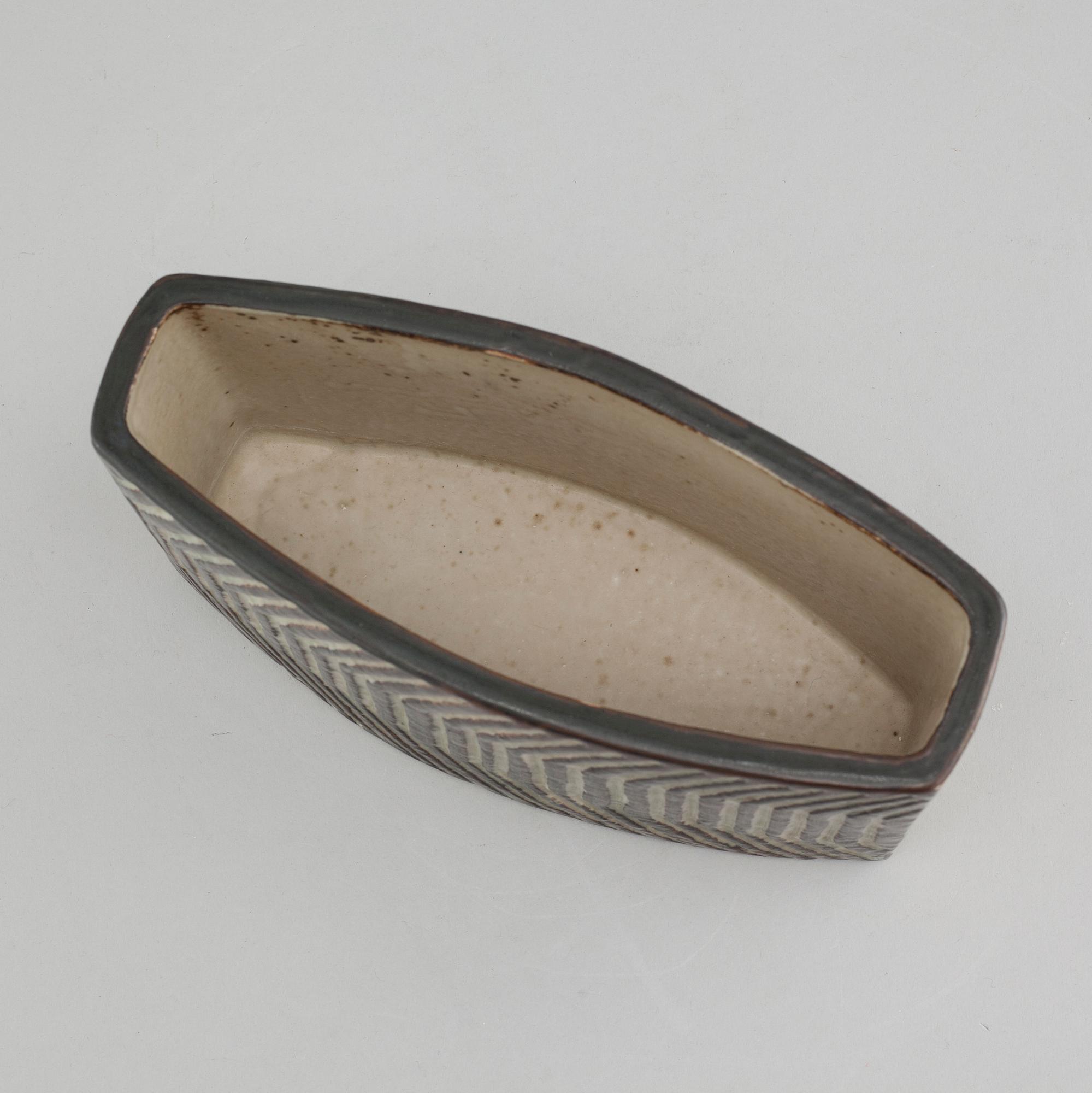 EVA STAEHR-NIELSEN, vase, stoneware, Royal Copenhagen, signed, 1960/70.