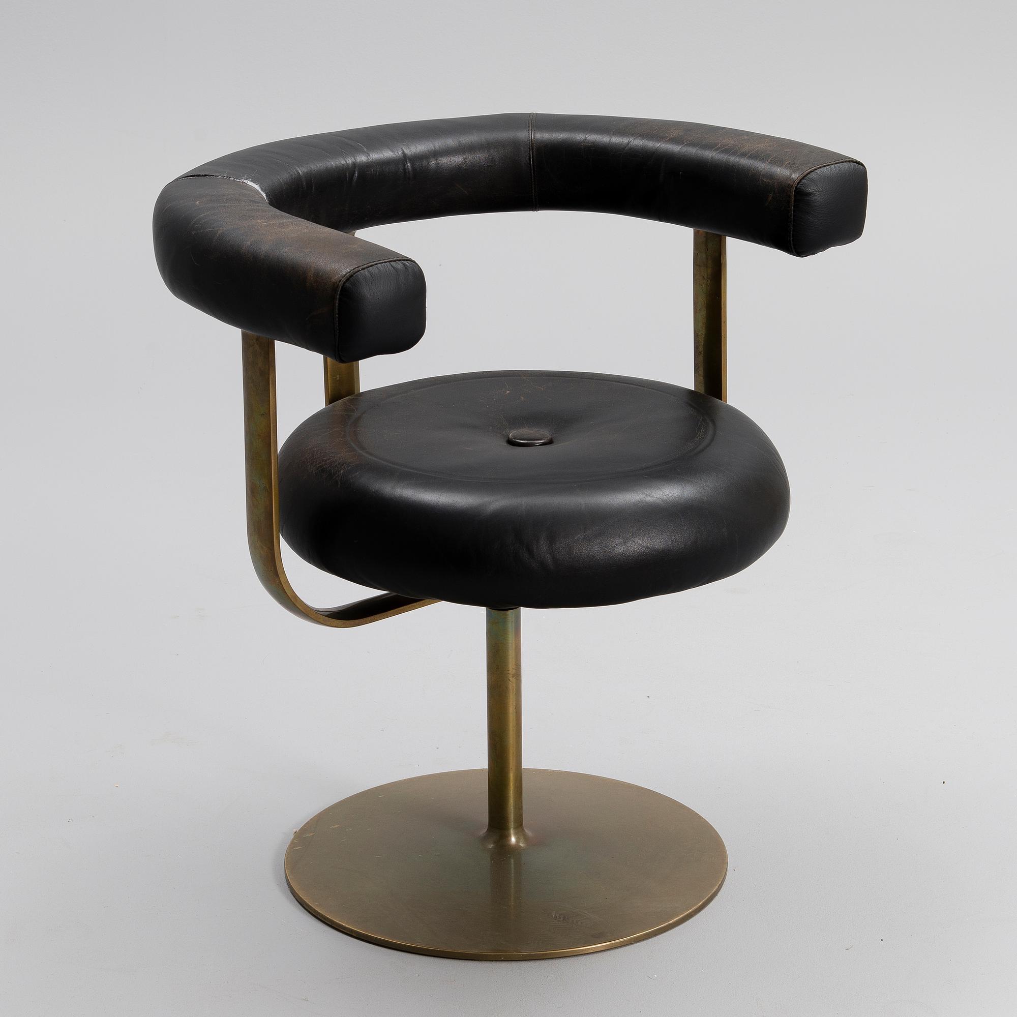 ESKO PAJAMIES, armchair, "Polar" manufacturer Finnlepo, late 20th century.