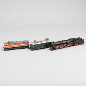 MÄRKLIN, samling lok och vagnar, 1900-talets andra hälft.