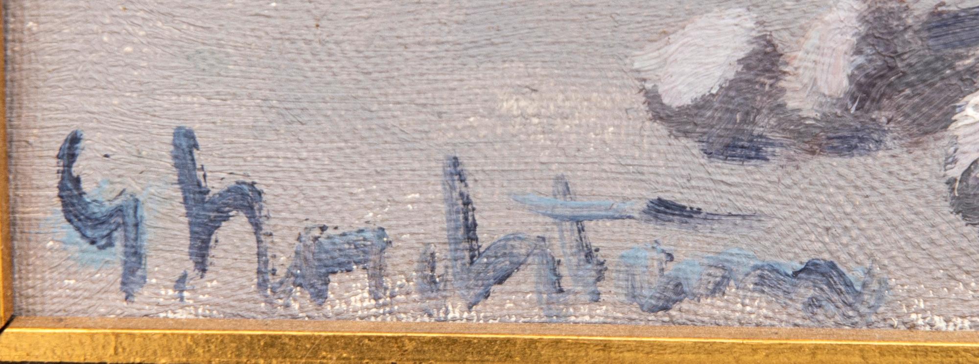 Gerhard Nordström,  oil on canvas signed.