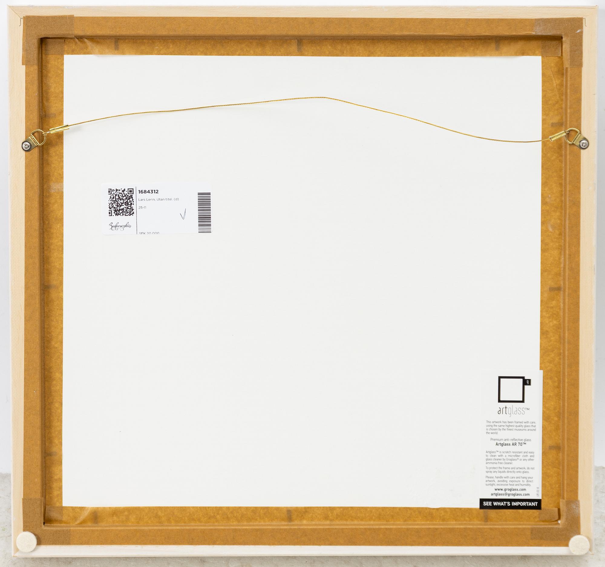 Lars Lerin, Utan titel.