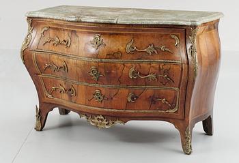 A Swedish Rococo commode by L. Nordin.