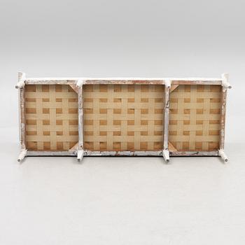 A Gustavian-style sofa, Sweden, second half of the 19th century.