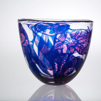 EVA ENGLUND, vas, graal, Orrefors 1989.