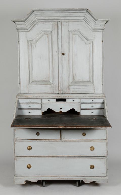 SNEDKLAFFSKÅP, barock, 1700-tal.