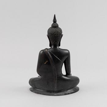 A Thai bronze buddha, 20th Century.