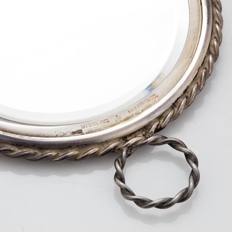Small mirror, Tiffany & Co, silver.