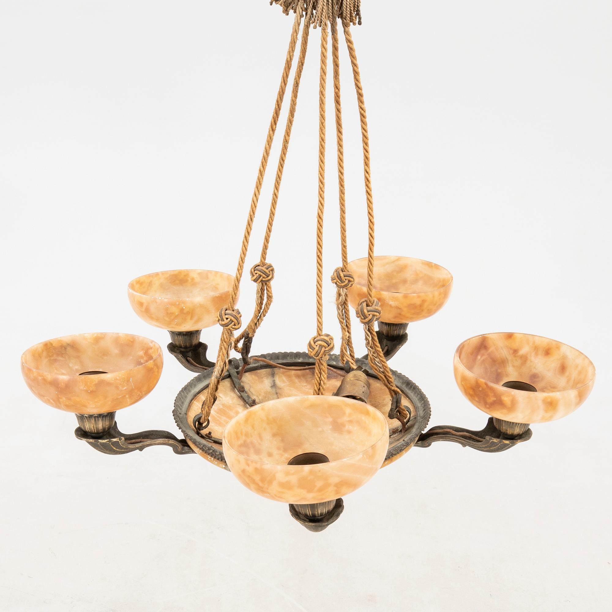 Bröderna Malmströms Metallvarufabrik, a ceiling lamp 1930s.