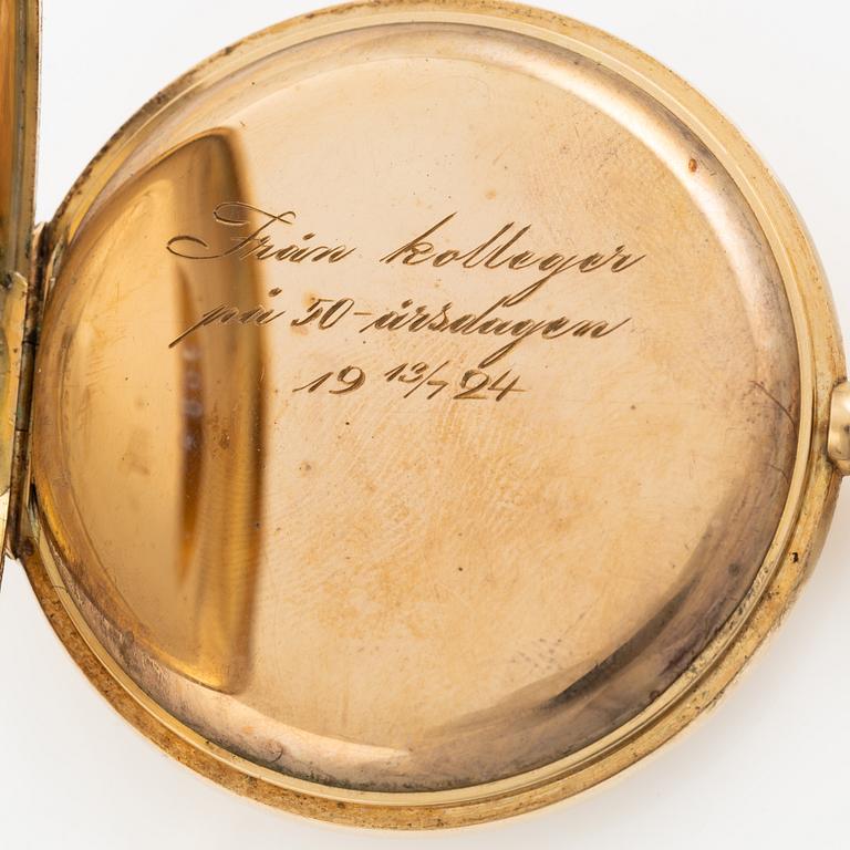 Orion, fickur, 14K guld, savonett, 51 mm.