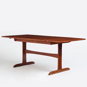 Josef Frank, a mahogany drop leaf table, Svenskt Tenn, 1940-1950s, 
model 1197.