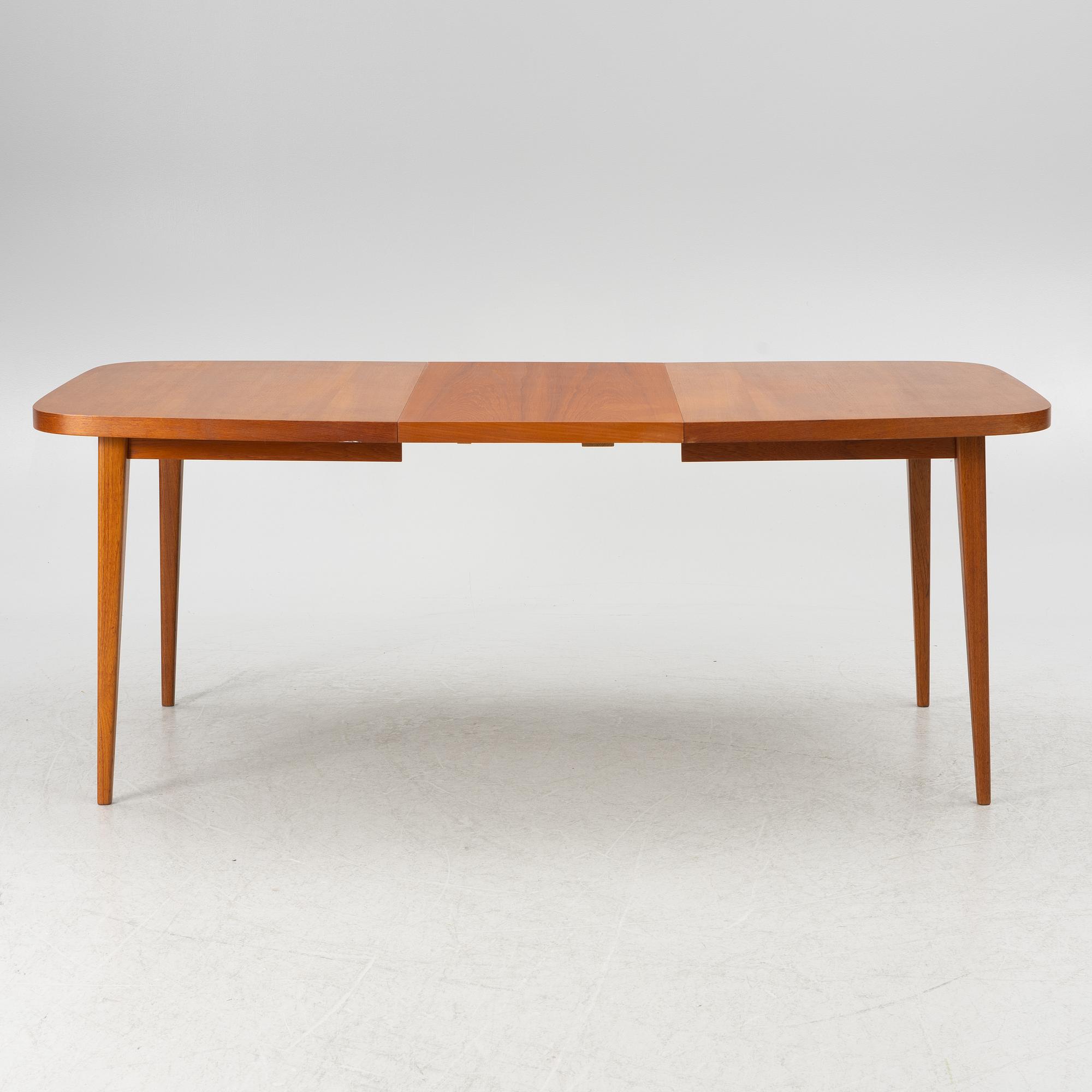 Matbord, 1900-talets andra hälft.