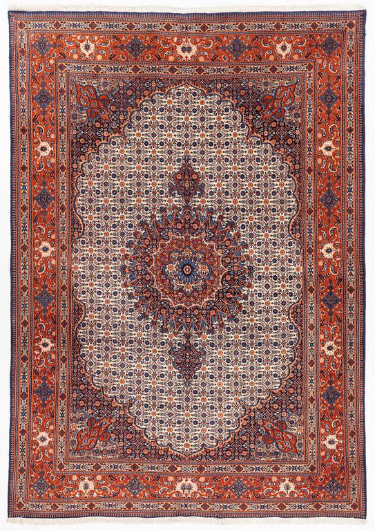 A Rug, Moud, circa 290 x 208 cm.