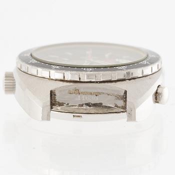 Heuer, Skipper, "Second Execution", "Automatic Autavia Case", chronograph, ca 1978.