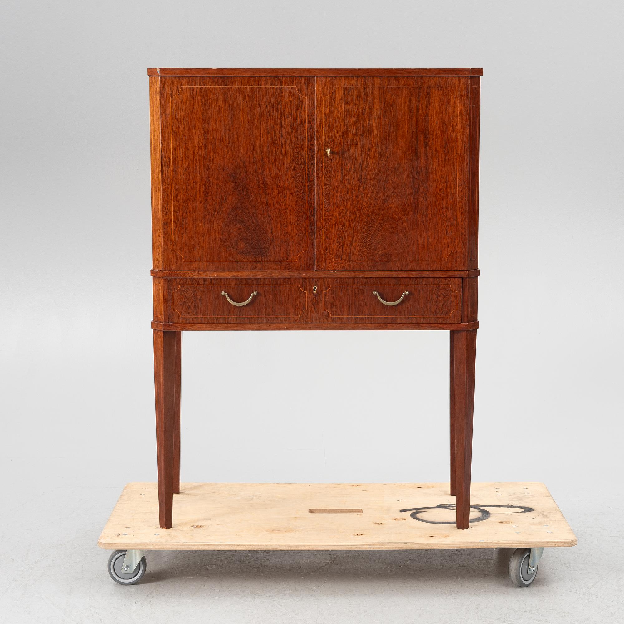 Bar cabinet, AB Förenade Möbler, Linköping, 1940s/50s.